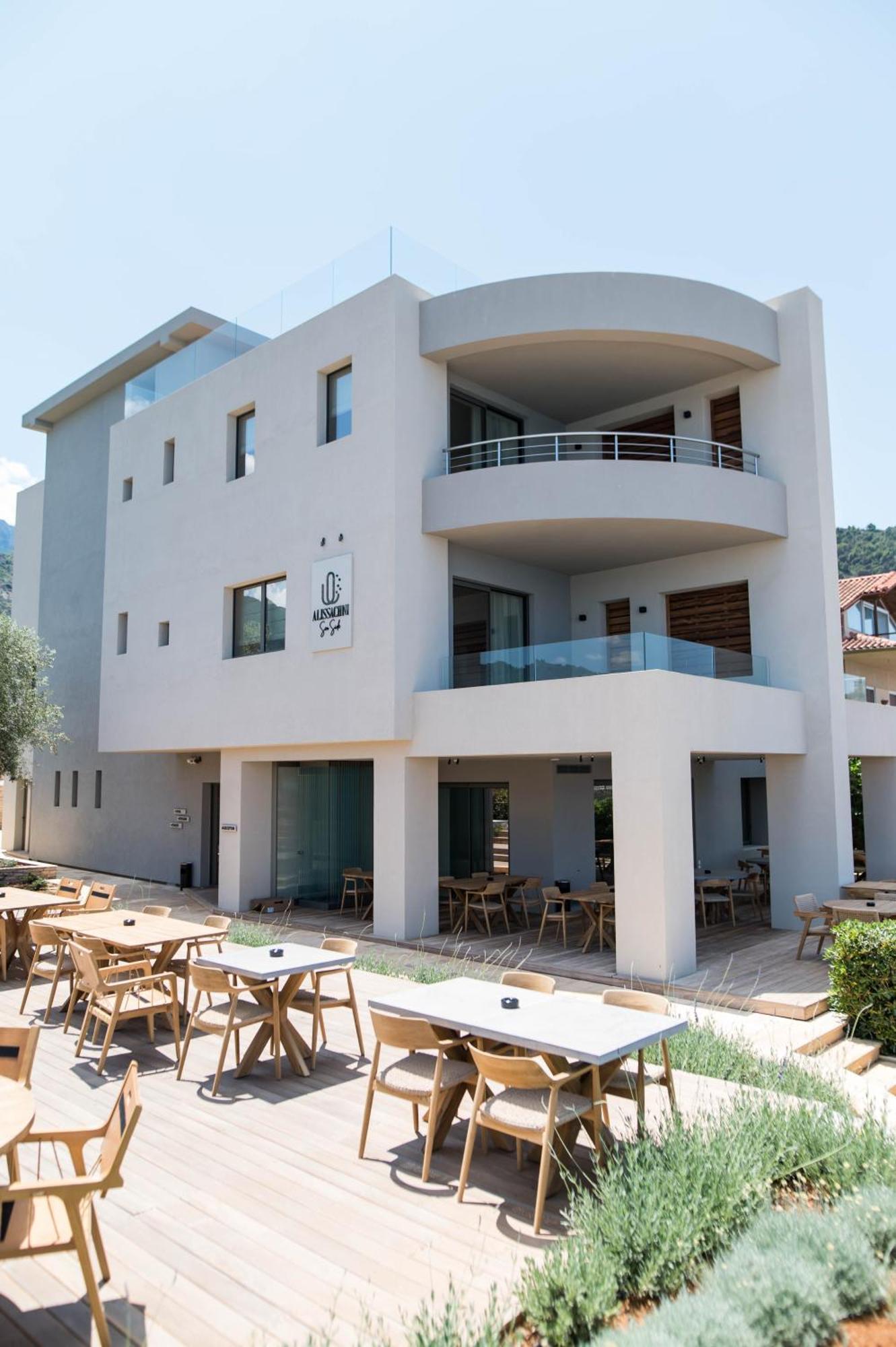 Alissachni Seaside Hotel Derveni Exterior photo